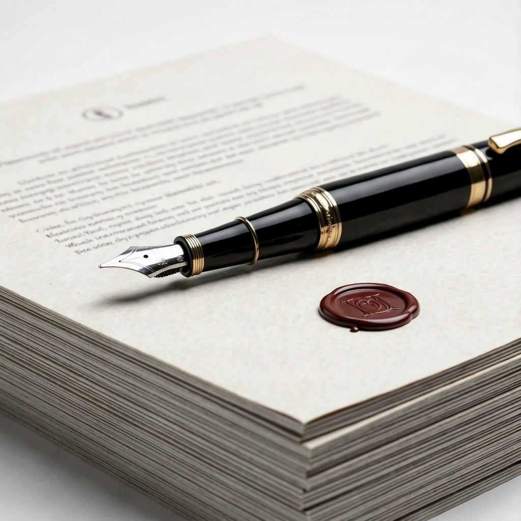 Legal documentation for negotiation services